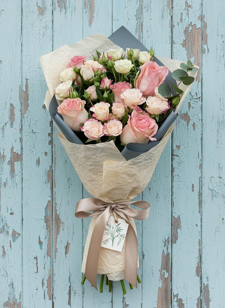 Букет цветов из: Розы в Грушевском