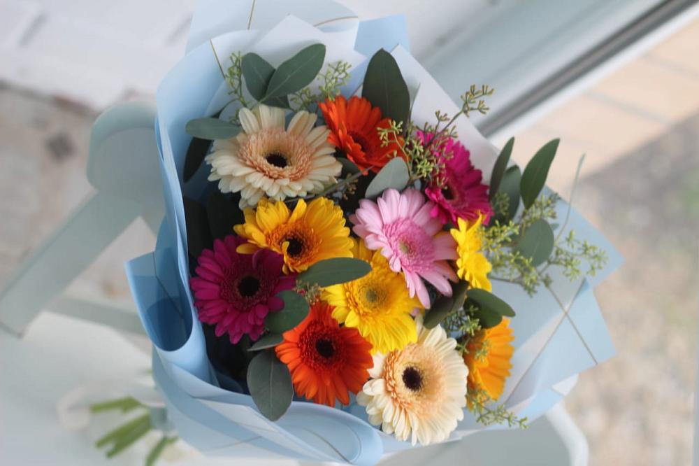 Букет цветов из: Герберы в Грушевском