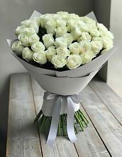 Букет 35 Белых роз в Грушевском