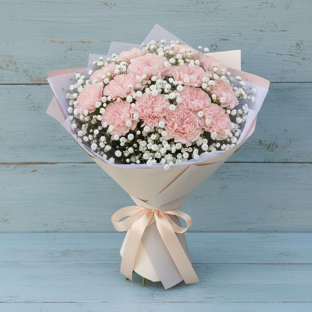 Букет цветов из: Гвоздики в Грушевском