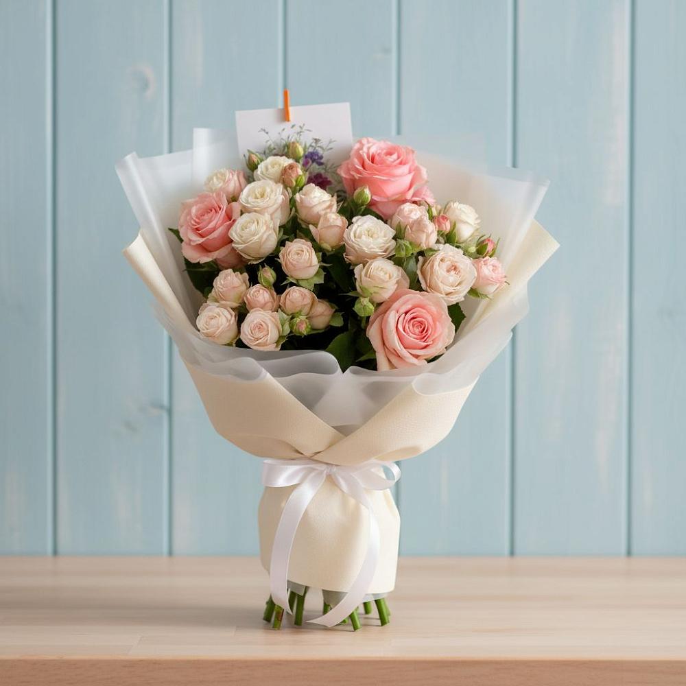 Букет цветов из: Розы в Грушевском