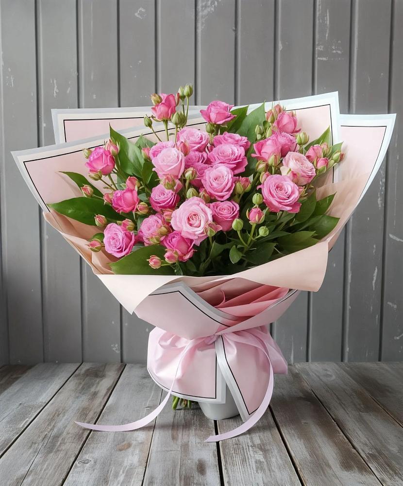 Букет Розовый кустик в Грушевском