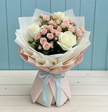 Букет цветов из:  Розы в Грушевском