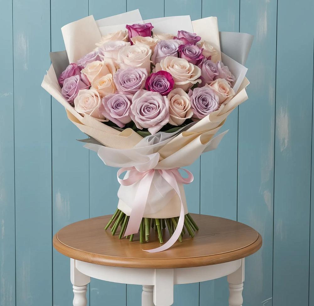 Букет цветов из: Розы в Грушевском