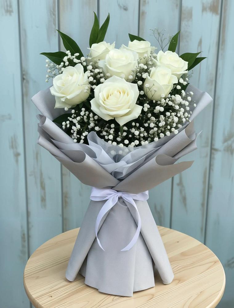 Букет цветов из: Розы в Грушевском