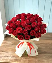 Букет 29 Красных роз в Грушевском