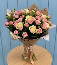 Букет цветов из:  Розы в Грушевском