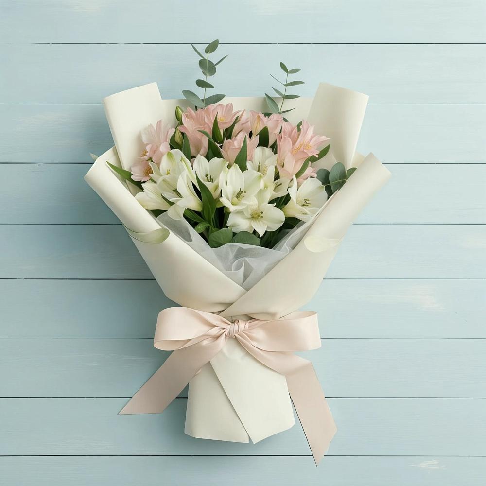 Букет цветов из: Альстромерии в Грушевском