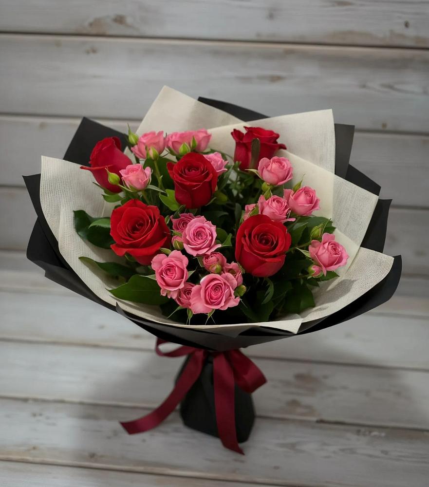 Букет цветов из: Розы в Грушевском