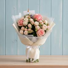 Букет цветов из:  Розы в Грушевском