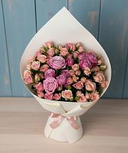 Букет цветов из:  Розы #REPLACE_PRED# Грушевском